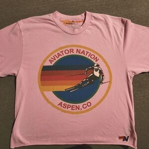 Womens Medium Aviator Nation t-shirt in great condition
